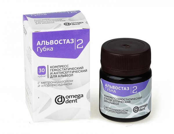 Альвостаз (губка) № 2 30 шт