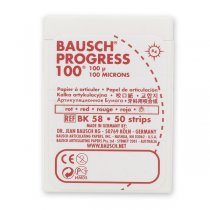 Бумага артикуляционная Бауш (Bausch) BK58 красная 100 мкм 50 шт