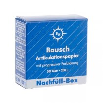 Бумага артикуляционная Бауш (Bausch) BK1001 синяя 200 мкм 1000 шт
