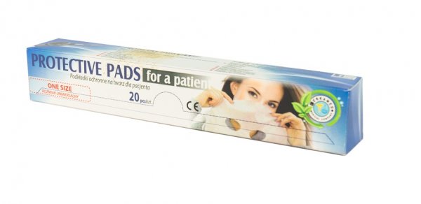 PROTECTIVE PADS защитная накладка на лицо 20 шт