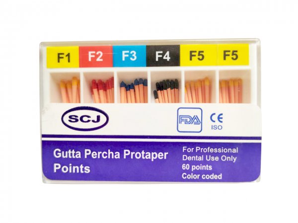 Штифты гуттаперчевые под Protaper 60 шт