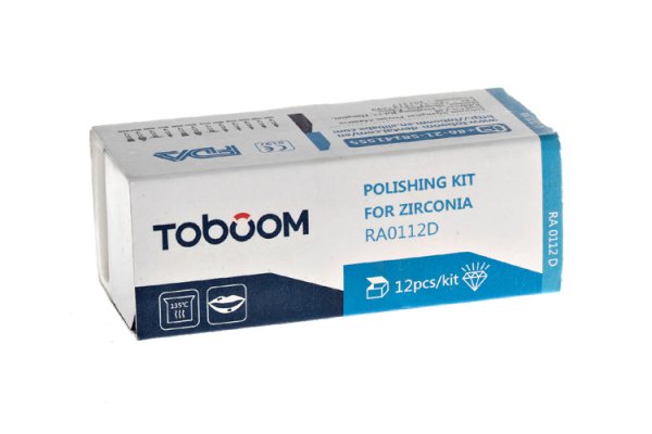Полировщики для циркония набор 12 штук RA0112D