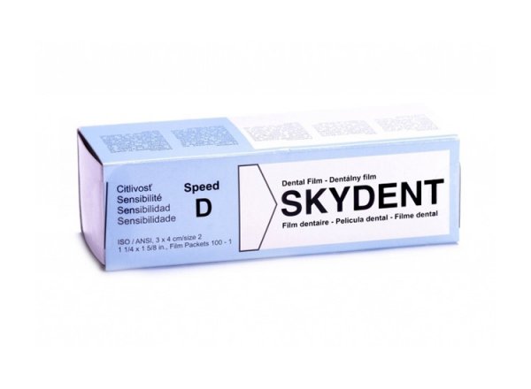 Пленка для дентальной рентгенографии D-Speed Skydent № 100