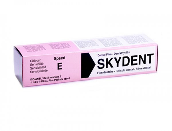 Пленка для дентальной рентгенографии E-Speed Skydent № 150