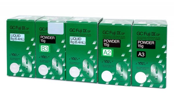 Fuji IX GP (Фуджи 9) А2, А3, В3 х 15 г + 2 х 6.4 мл (3+2)