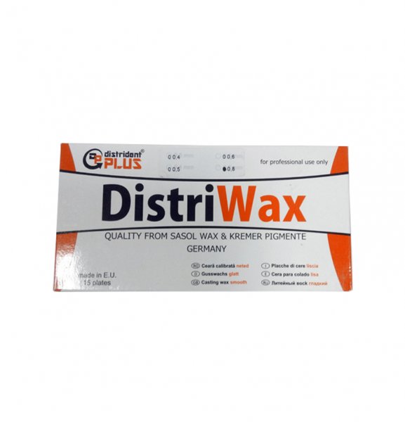 Воск бюгельный (Distriwax Casting Wax) 15 пластин
