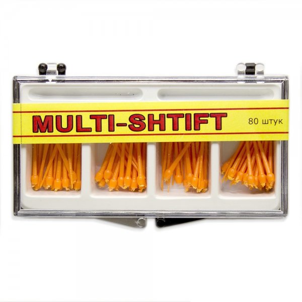 Штифты беззольные Multi-Shift (оранжевые) 80 штук