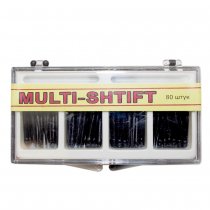 Штифты беззольные Multi-Shift (черные) 80 шт