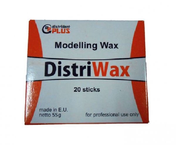 Воск моделировочный (DistriWax Modelling Wax) бруски 55 г синие