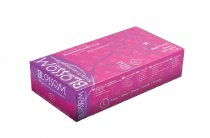 Перчатки нитриловые Blossom лиловые 50 пар