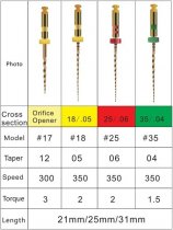Файлы Soco SC-Pro 2018 Lite NiTi, ассорти, 25 мм