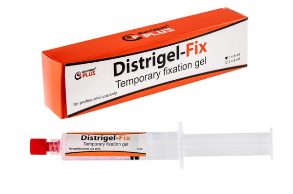 Гель для временной фиксации виниров (Distrigel-Fix Temporary Fixation Gel) 8 мл