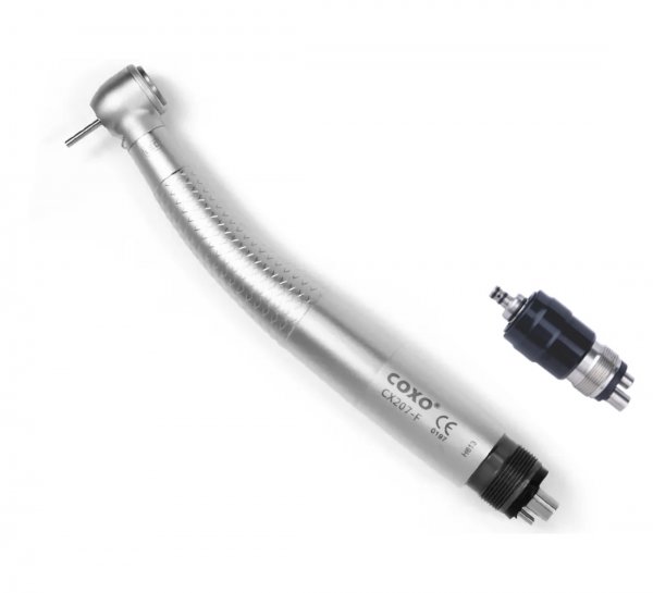 Наконечник турбинный с LED генератором COXO CX207-F M4 Multiflex ортопедический