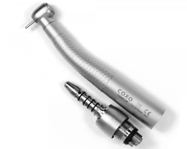 Наконечник турбинный с LED фиброоптикой COXO CX207-G M6 multiflex Sirona ортопед