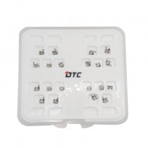 Брекеты Roth Delicate 0.18 с крючками 20 шт верх + низ D21-44