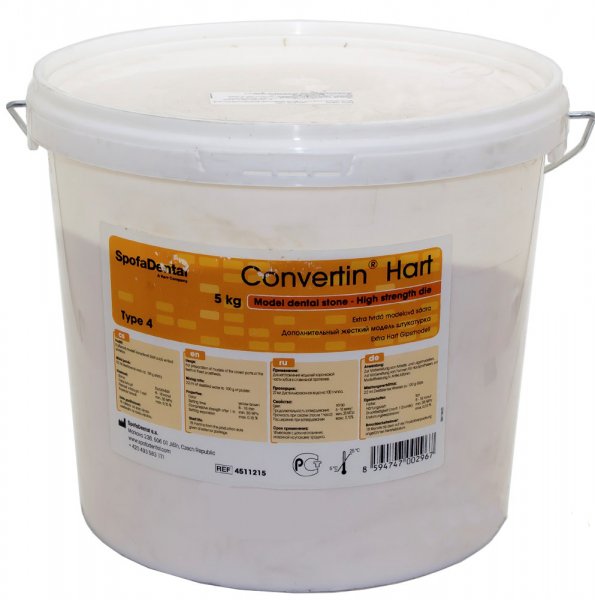 Convertin Hart (Конвертин харт) гипс 5 кг
